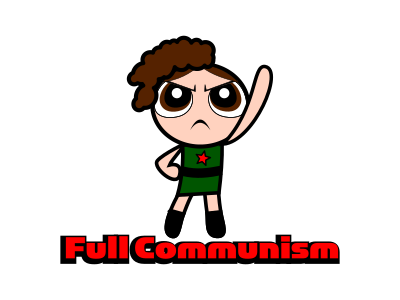 Full Communism girl clipart