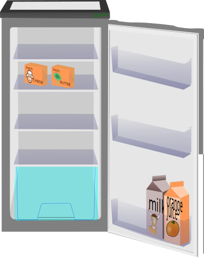 Full fridge clipart
