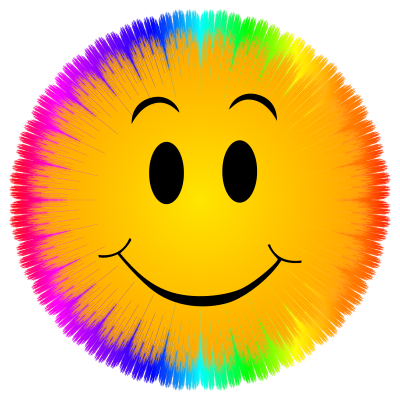 Full Spectrum Smiley clipart