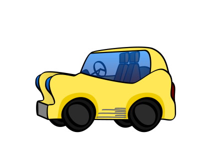 Fun car clipart