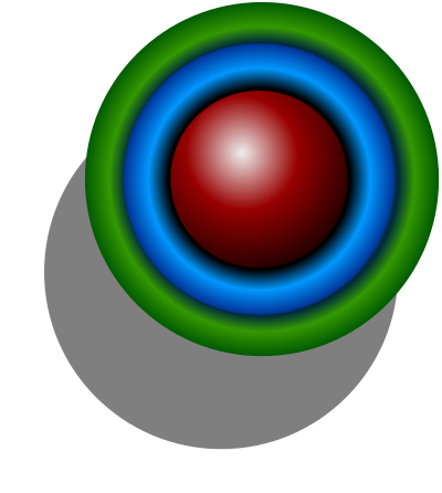 Funky Button 2 clipart