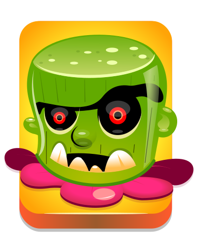 Funny Cartoon Character - superb production quality clipart