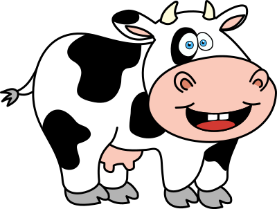 Funny Cow clipart