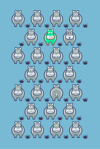 Funny Cow Pattern clipart