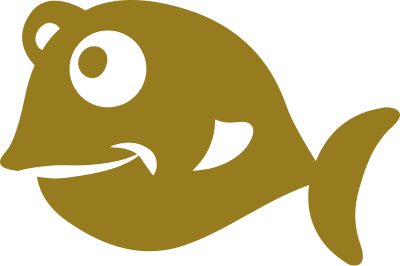 Funny fish clipart