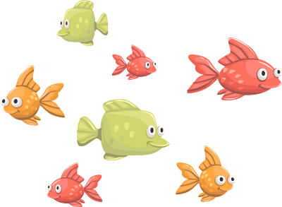 Funny Fish (from Glitch) clipart