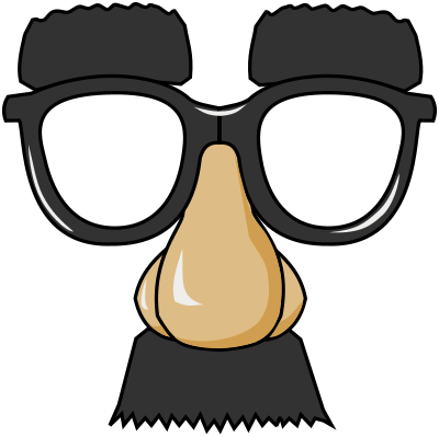 Funny Glasses clipart