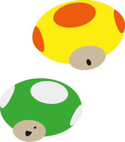 Funny mushroom clipart