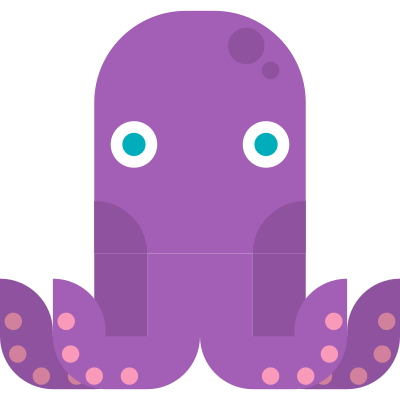 Funny Octopus clipart