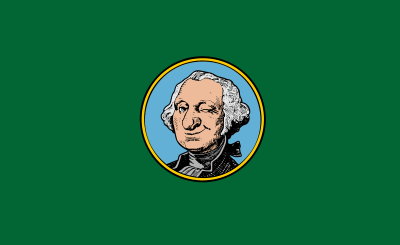 Funny Washington State Flag clipart