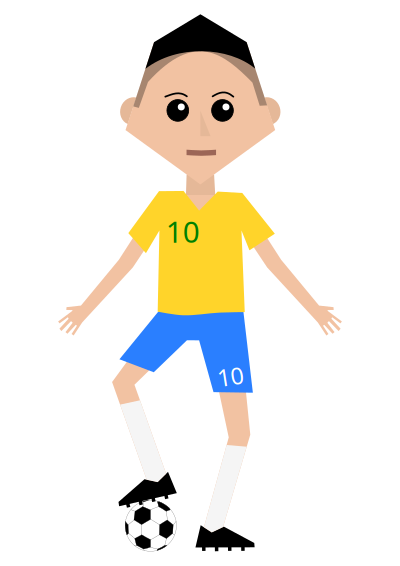 Futball Player clipart