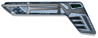 Futuristic Gun clipart