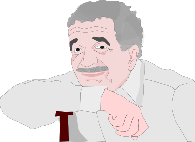 Gabrie Garcia Marquez clipart