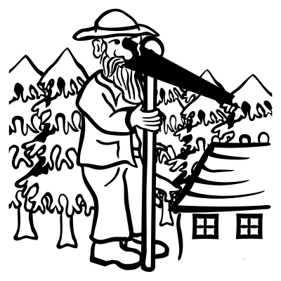 Gaint - lineart clipart
