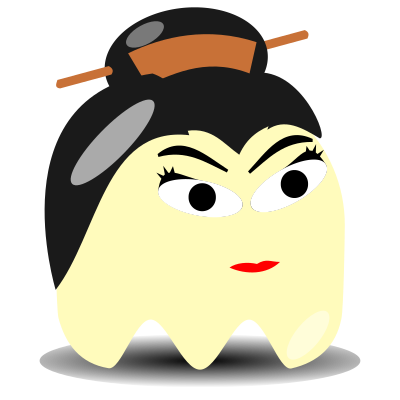 Game baddie: Geisha clipart
