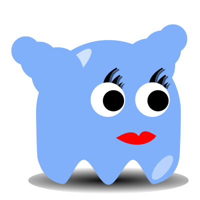 Game baddie: Girl clipart