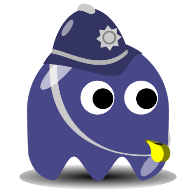 Game baddie: Policeman clipart