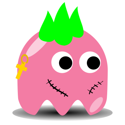 Game baddie: Punker clipart