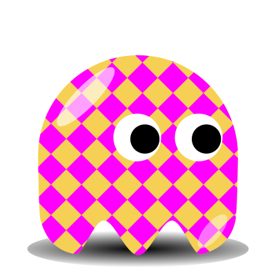 Game baddie: Squared clipart