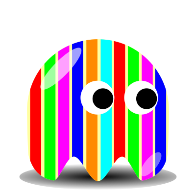 Game baddie: Stripey clipart