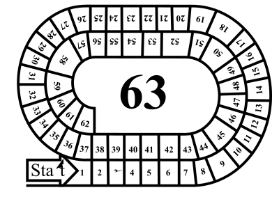 Game of the Goose / Ganzenbord clipart