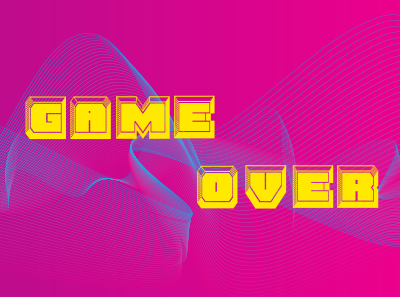 Game Over Screen clipart
