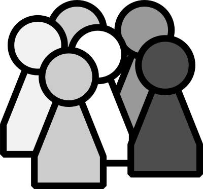 Game piece group clipart
