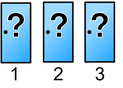 Game show behind the door clipart