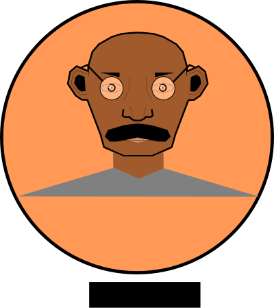Gandhi clipart