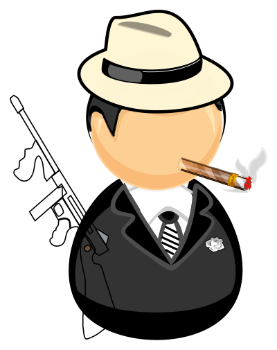 Gangster clipart
