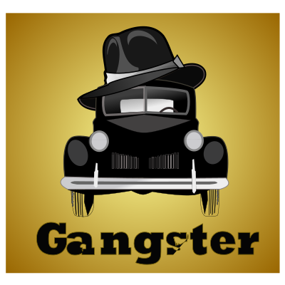 Gangster-illustration clipart