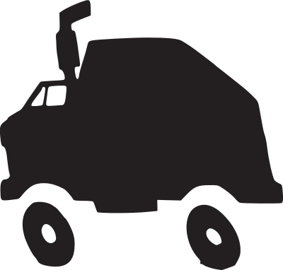 Garbage Truck clipart
