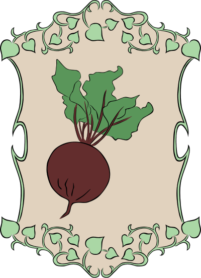 Garden Sign Beet clipart