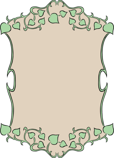 Garden Sign Ivy Border clipart