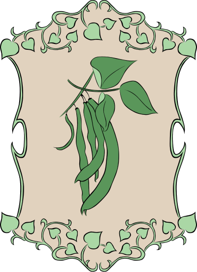 Garden Sign String Beans clipart