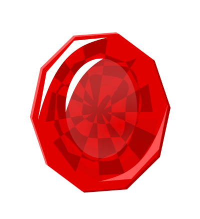Garnet Birthstone clipart