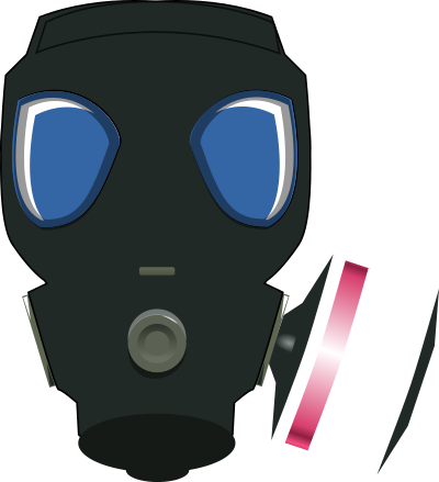Gas mask clipart