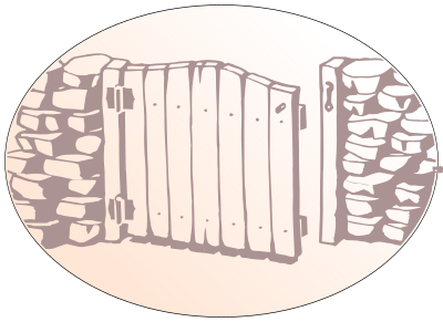 Gate for plotter clipart