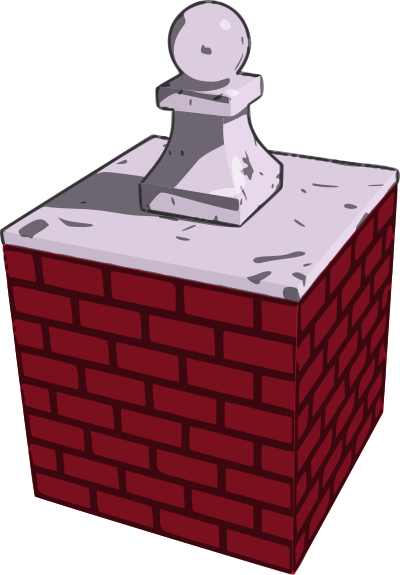 Gatepost Finial clipart