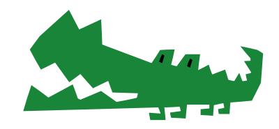 Gator refixed clipart