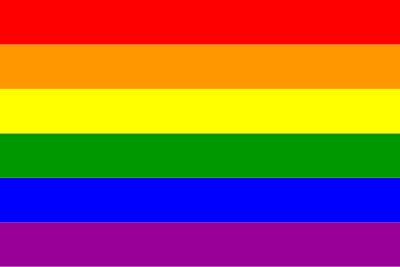Gay pride flag clipart