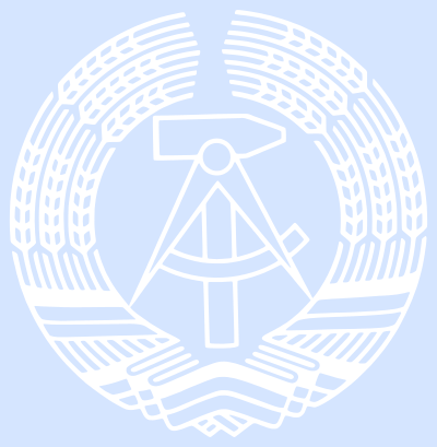 GDR emblem DDR negative clipart