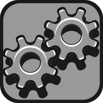 Gear icon clipart