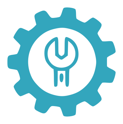 Gear Wrench Icon clipart