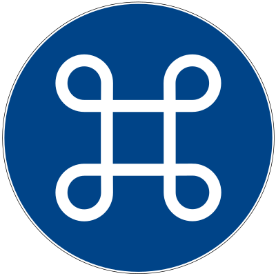 Gebotszeichen Geschlossenes System clipart