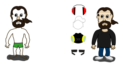 Gefahren und Sicherheitsmaßnahmen clipart