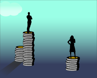 Gender Pay Gap clipart