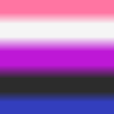 Genderfluid gender identity pride gradient background clipart
