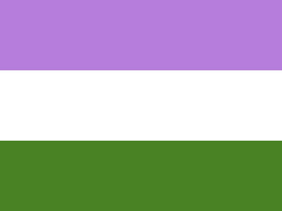 Genderqueer flag clipart
