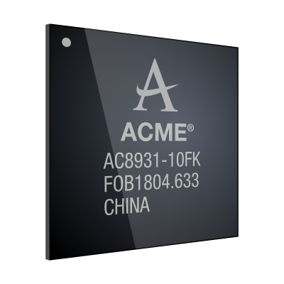 Generic BGA SoC Chip clipart